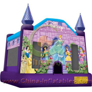 inflatable Snow White jumping castle princess